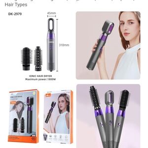 Pro Hot Air Brush 3 in 1 Hair Styler NIB